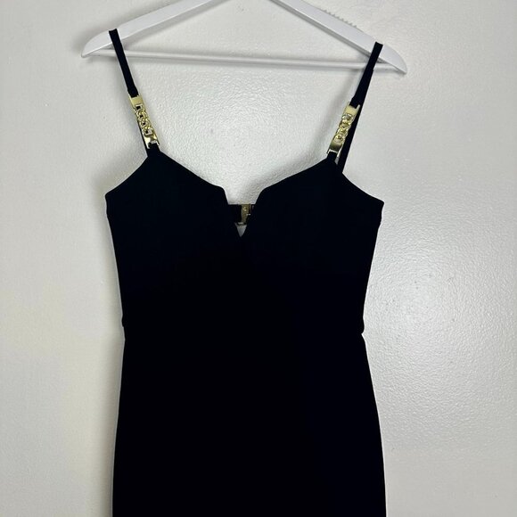 REBECCA VALLANCE Piero Gown Lime in Black Size US 4 - Picture 4 of 9